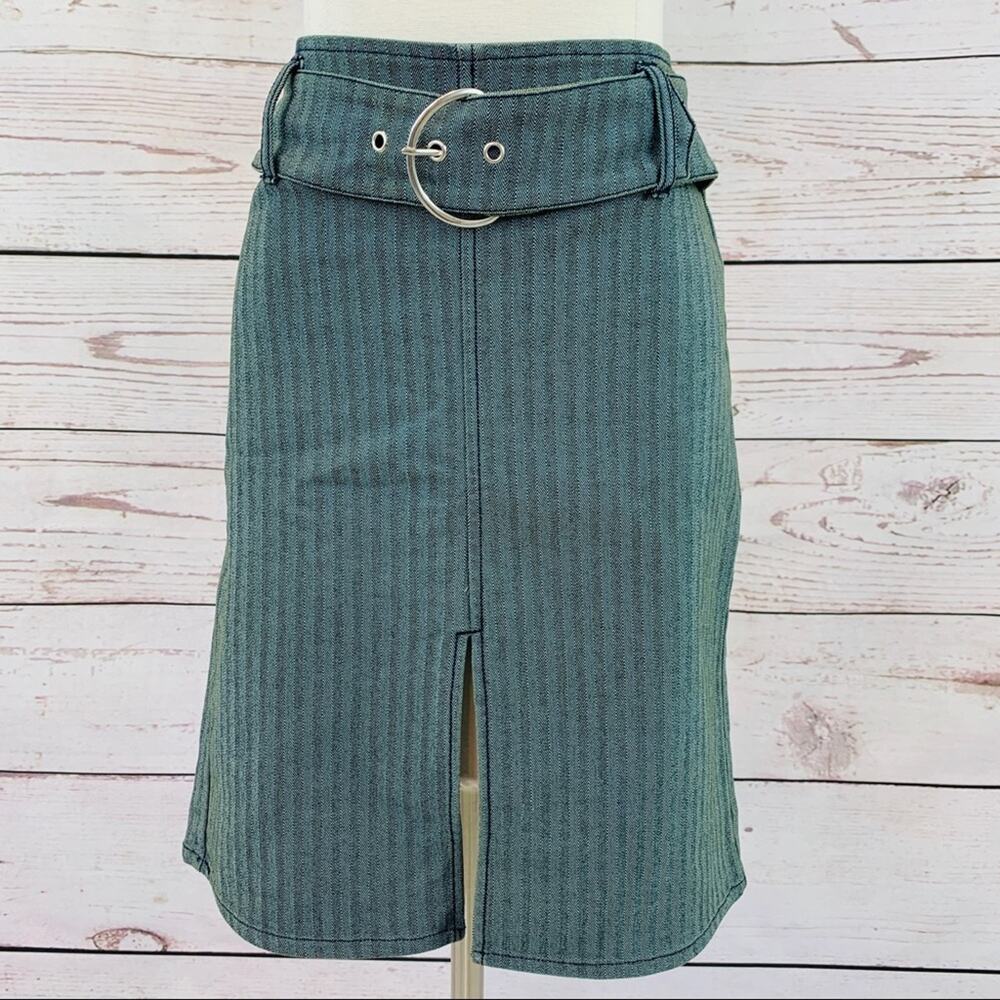 XOXO Jeans skirt grey denim stretchy